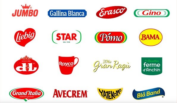 marcas de GB Foods (antes Gallina Blanca)