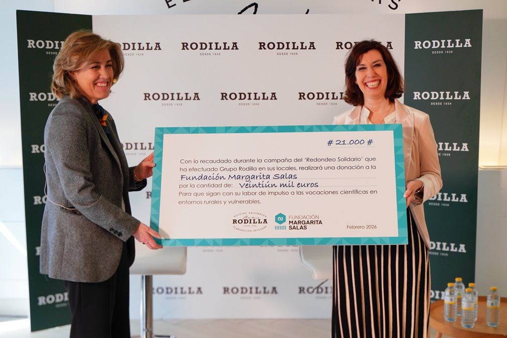 Rodilla colabora con Fundación Margarita Salas