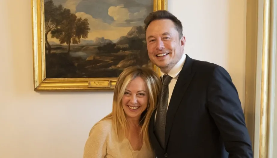 Giorgia Meloni, disparada en las encuestas, contará con Elon Musk en el evento anual de Hermanos de Italia