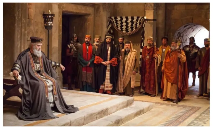 "Herodes recibió a los tres Reyes Magos"