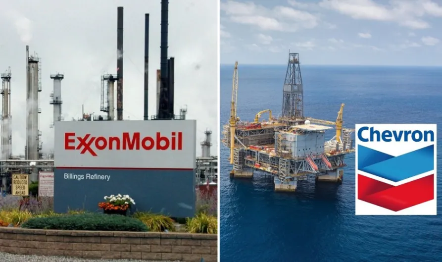 ExxonMobil sufre menos que Chevron el abaratamiento del crudo, pero no recibe tanto premio bursátil: es cuestión de dividendo