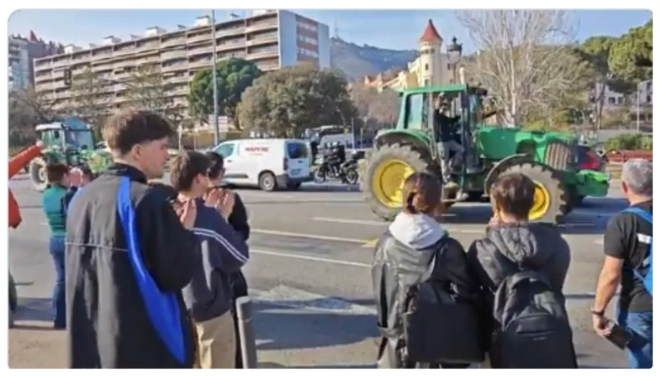 Pues no sé, Pedro, pero parece que los españoles apoyan a los agricultores
