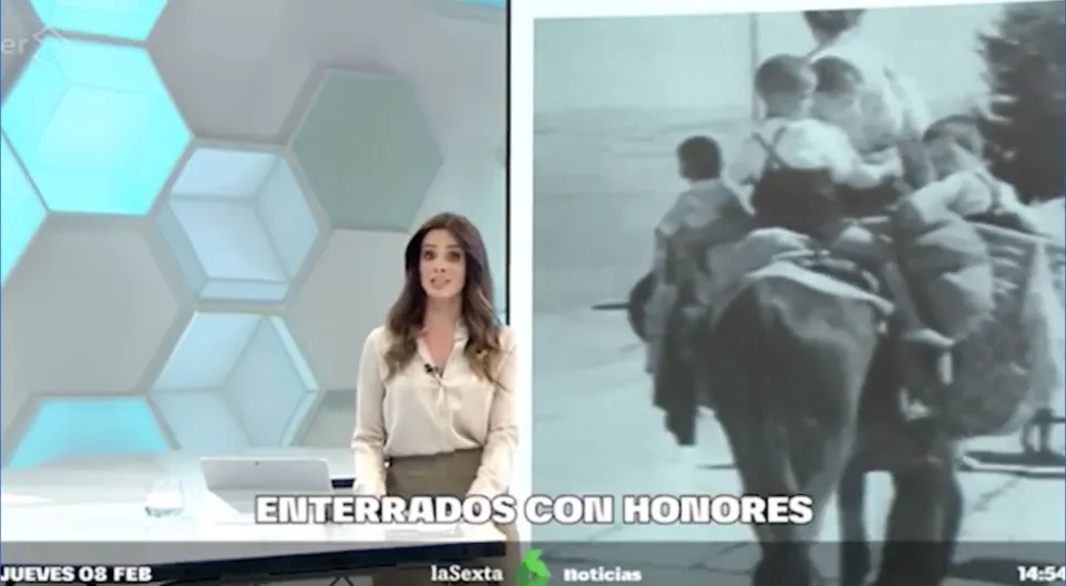 Agricultores parando España y Europa investigando la Amnistía... pero La Sexta abre su telediario con lo importante: los ataques de Franco durante la Guerra Civil