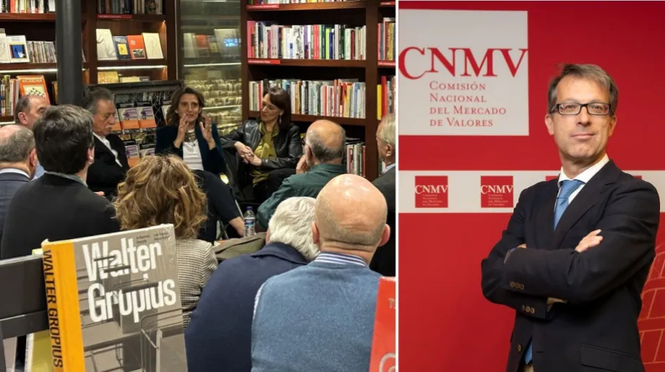 Ribera acude a la presentación de un libro... mientras su marido (ahora CNMV) acude a un encuentro energético