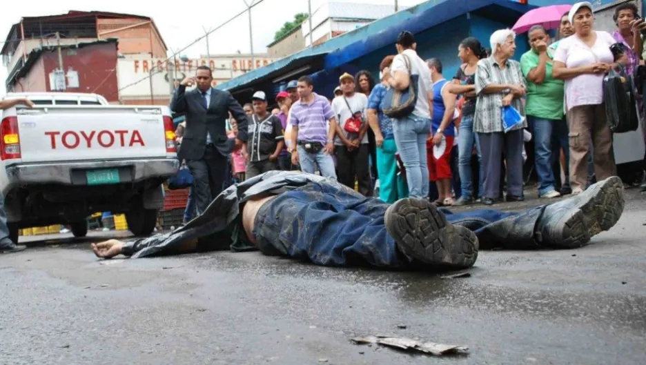 Venezuela. Más sobre el desastre del chavismo: un 51% de personas registró un homicidio cerca de su casa