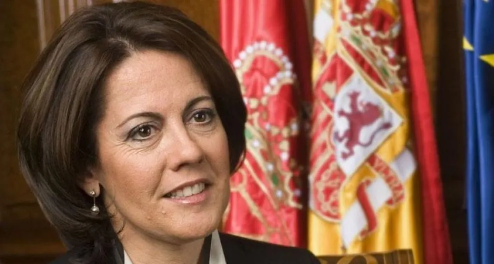 Yolanda Barcina (presidenta de Navarra): "Pamplona corre el riesgo de tener un alcalde de Bildu-Batasuna, que no ha condenado los asesinatos de concejales que están en ese salón de plenos"