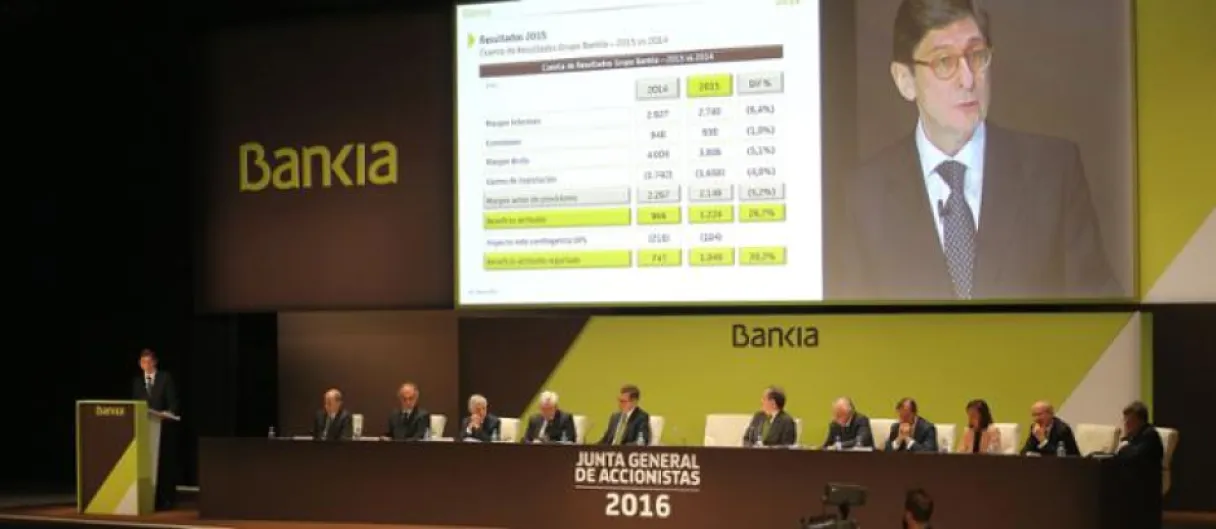 JGA Bankia. A Goirigolzarri le cuesta mucho dinero la paz social