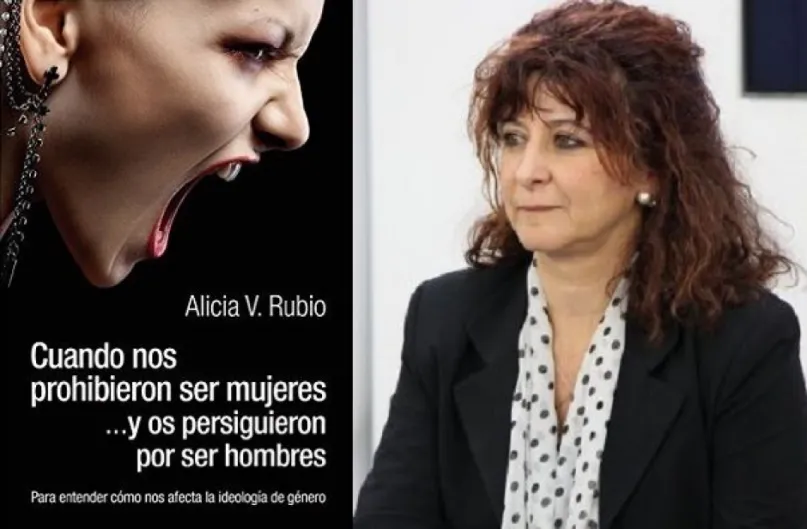 Alicia Rubio, la autora más perseguida de España: "El feminismo ya no defiende a la mujer, sólo a las lesbianas"