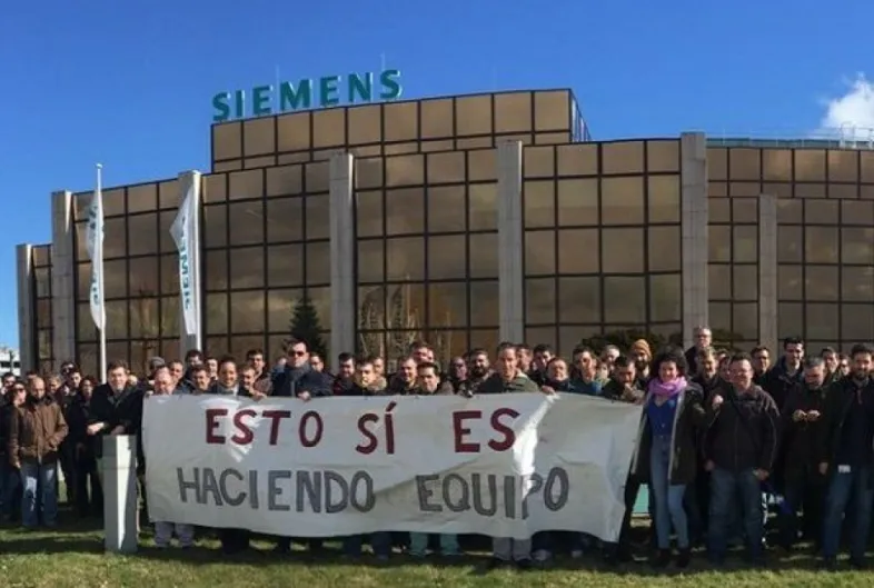 Siemens. La división ferroviaria también estalla