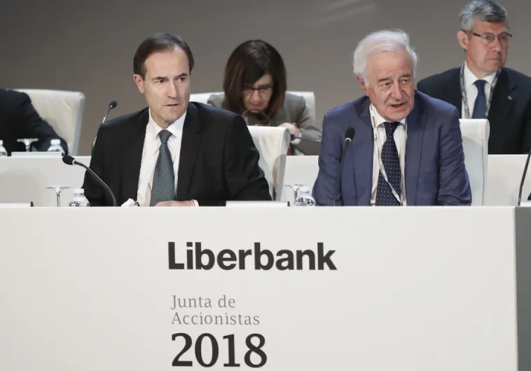 Liberbank ya casi ha superado la crisis