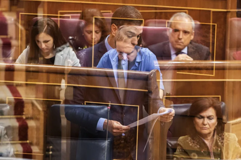 La semana en imágenes. El divorcio de dos corruptos: Pedro Sánchez y Pablo Iglesias