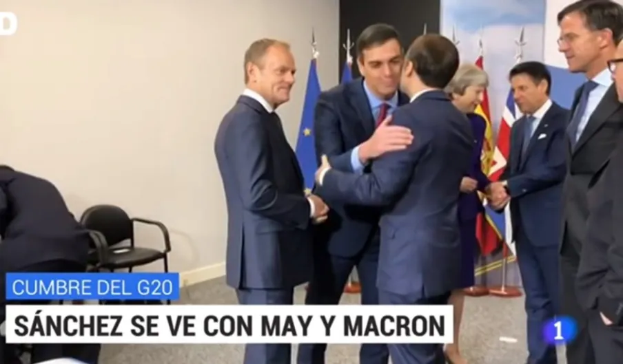 La semana en imágenes. G-20. Cuando Pedrito besó a Lolito