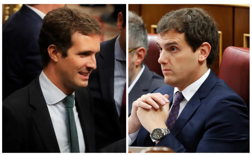 Casado contra Rivera: la derecha necesita un líder
