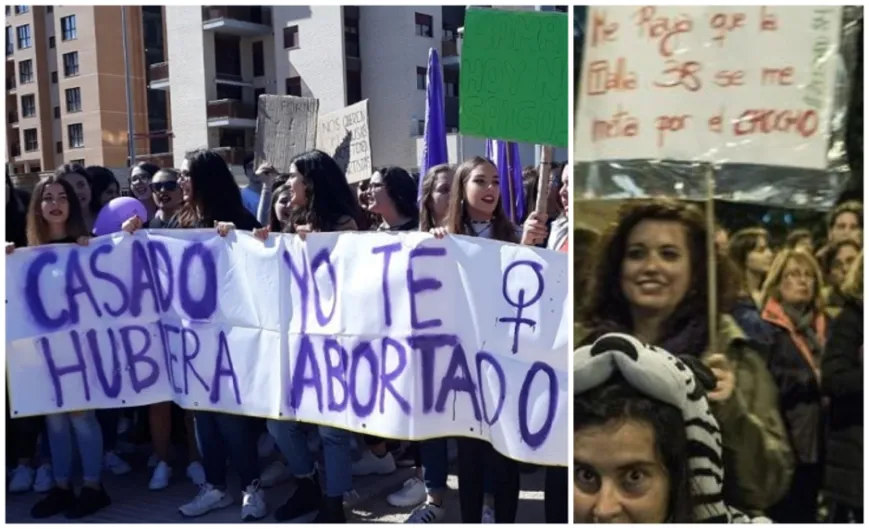 Feministas que comen con los dedos: la talla 38…