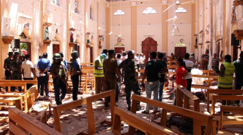 Sri Lanka. Por si no lo sabían: los asesinos eran musulmanes, los asesinados, cristianos