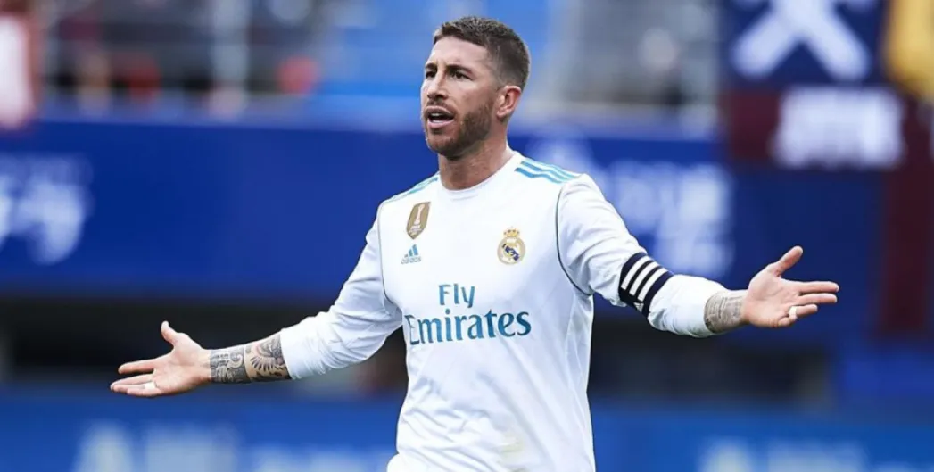 El futbolista Sergio Ramos se bautiza