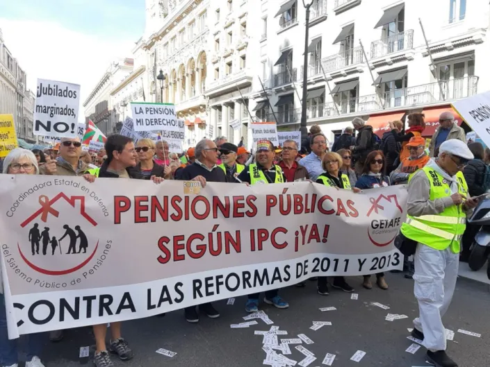 La ministra Valerio se muestra eufórica acerca del sistema de Pensiones. Nadie entiende por qué