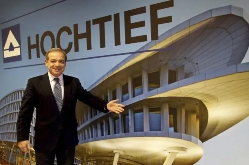 Hochtief perdió 206 millones de euros en 2019, frente al beneficio de 543 millones de un año antes, por los costes de la australiana Cimic
