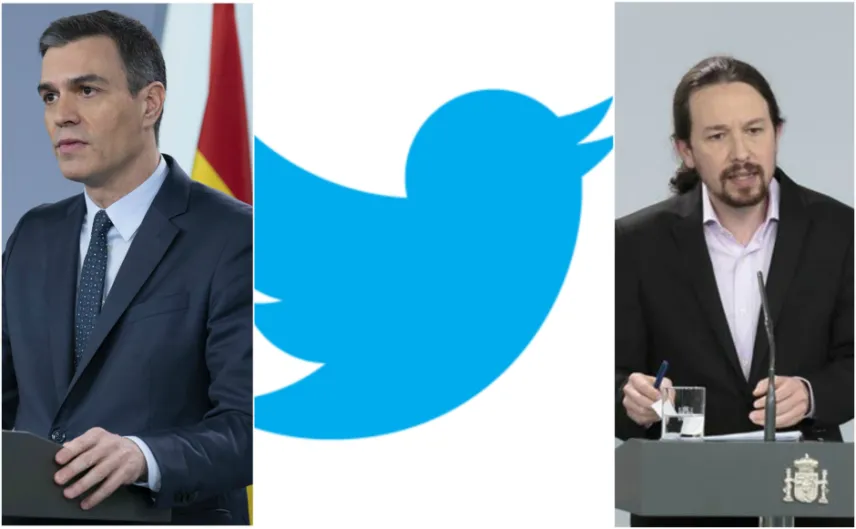 Manipulaciones Moncloa. La batalla de Twitter. La etiqueta #SánchezVeteYa desaparece cuando era ‘trending topic’ mundial y la red estalla contra el Gobierno