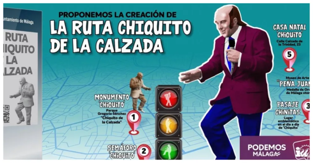 Chiquito de la Calzada: del 'fistro' 2050 a los semáforos en Málaga