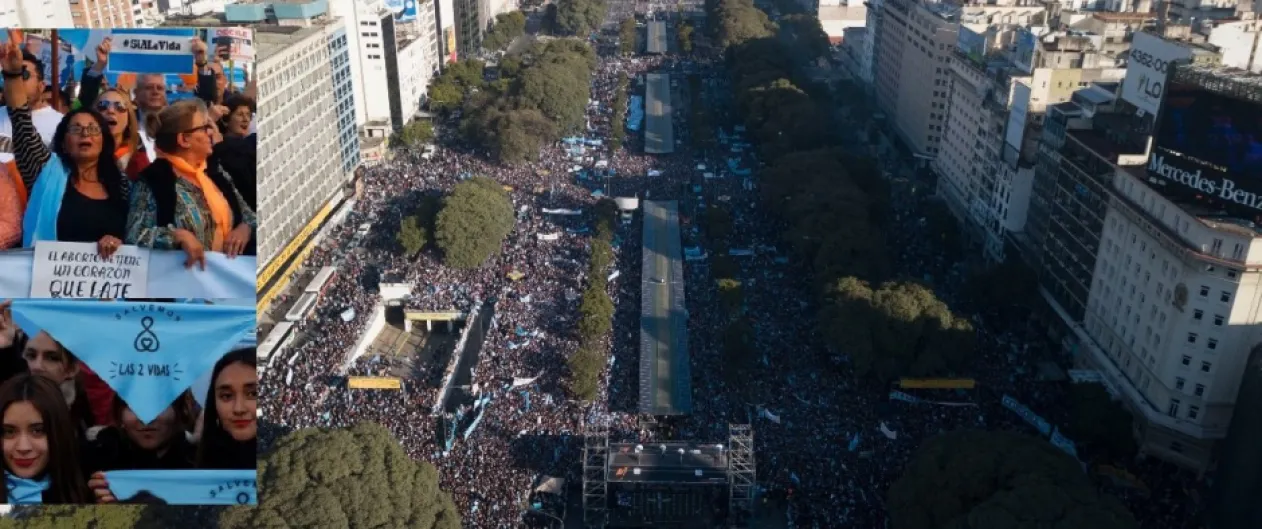 Argentina celebró una vigilia de adoración eucarística por los niños por nacer