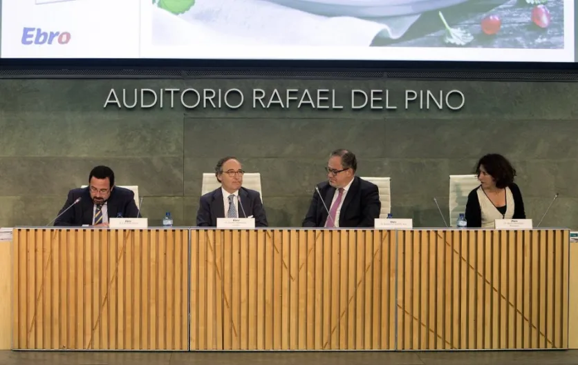 Ebro Foods. Buenos resultados, sin empacharse, y los consejeros lo notan ('sólo' cobran un 4% más), pero al 13% de los accionistas no les gusta