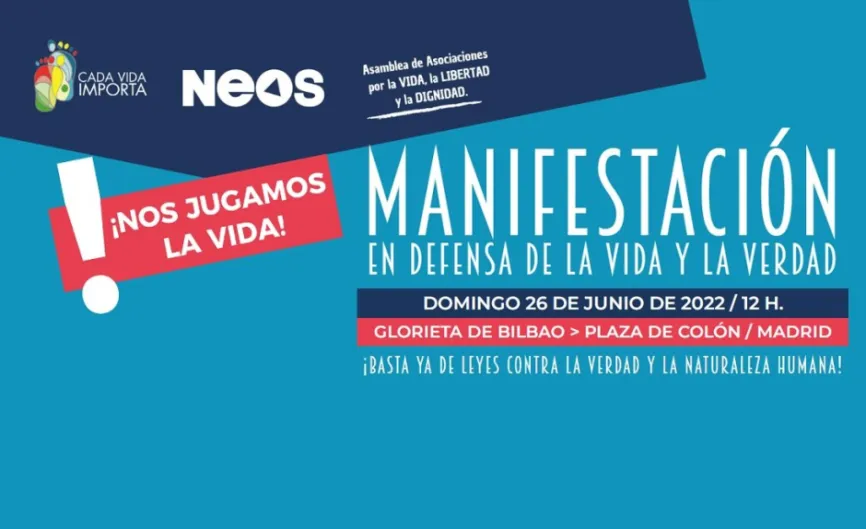 Manifestación provida del 26-J: “El latido del corazón, escuchar vida es la mejor melodía”