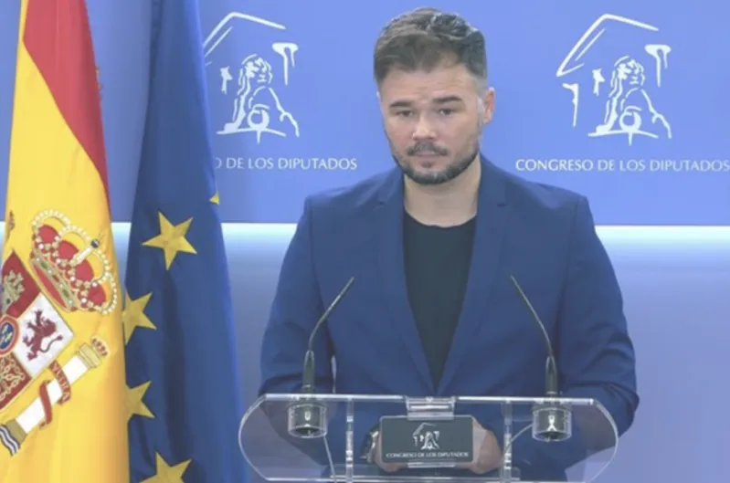 Comienza el paripé. Rufián, sobre los presupuestos de 2023: “El voto de ERC se suda”