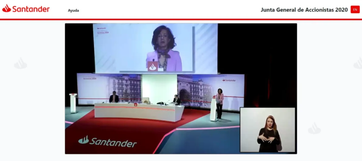 Los banqueros descubren cómo evitar a accionistas críticos: juntas telemáticas
