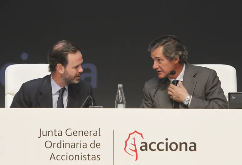 Acciona, el divorcio del año. José Manuel y Juancho, cada uno por su lado