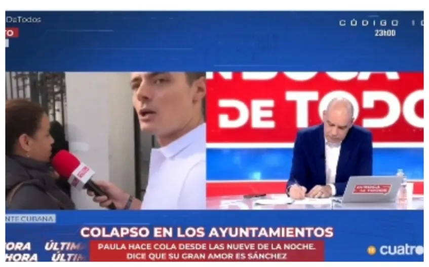 Gente con Pedro. “Mi gran amor es Sánchez, me ha dado la oportunidad de tener mis papeles”... Paula, inmigrante cubana