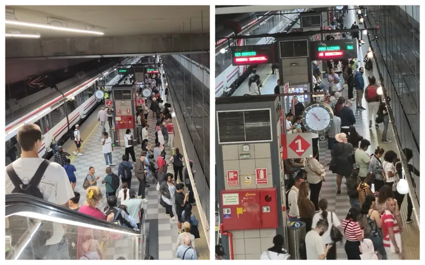 Caos ferroviario. La historia interminable: "Este tren no presta servicio"... ni este tampoco, ni este otro...