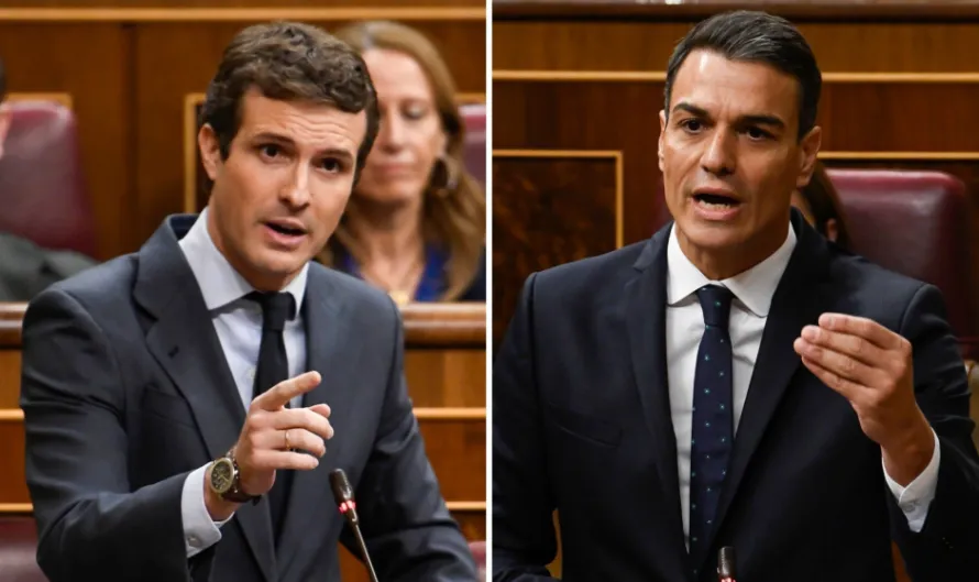 Pleno del Congreso. Casado a Sánchez: "Usted es el peor presidente de la historia de la democracia"