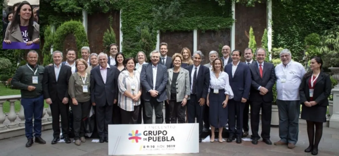 Grupo de Puebla pide que se retiren las sanciones a Putin. ¿Irene, qué haces ahí?