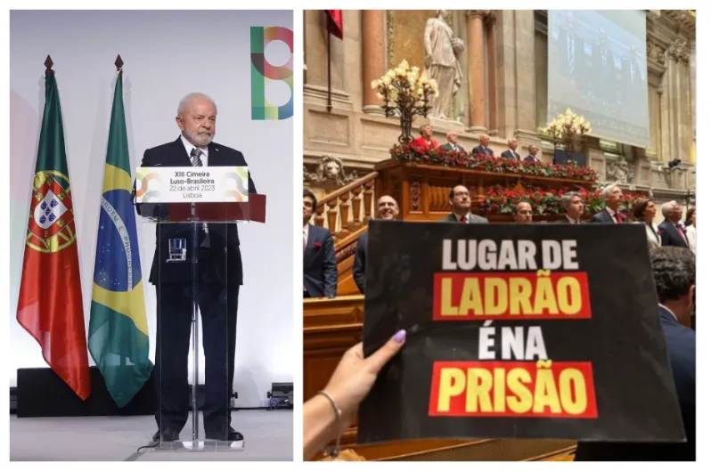 Lula da Silva, abucheado en el Parlamento Portugués... por 'corrupto'