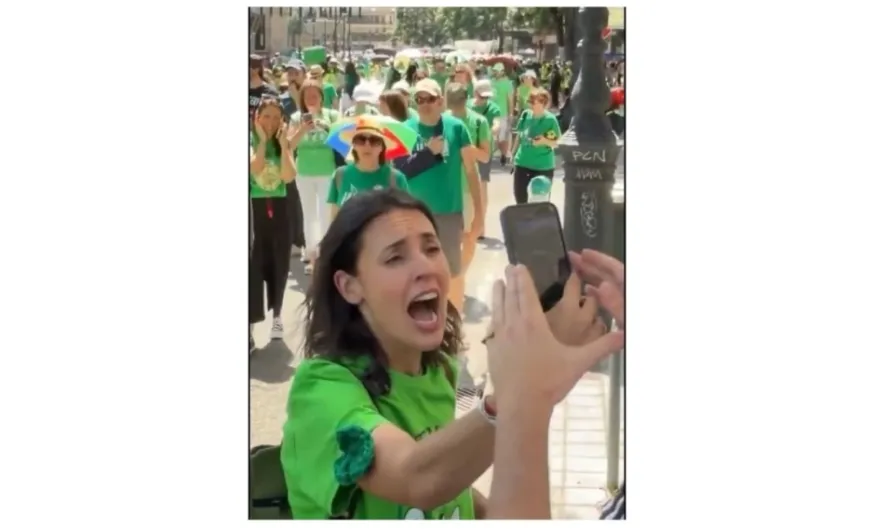 Educación. Irene apoya las manifestaciones por la escuela pública... y los tuiteros le recuerdan que lleva a sus hijos a un colegio... privado