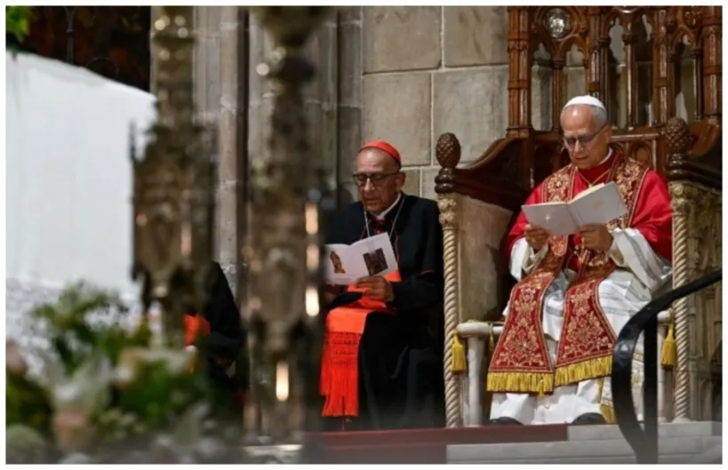 León XIV en España. Mensaje a los catalanes: unidad pero no unidad política sino unidad en el amor de Dios