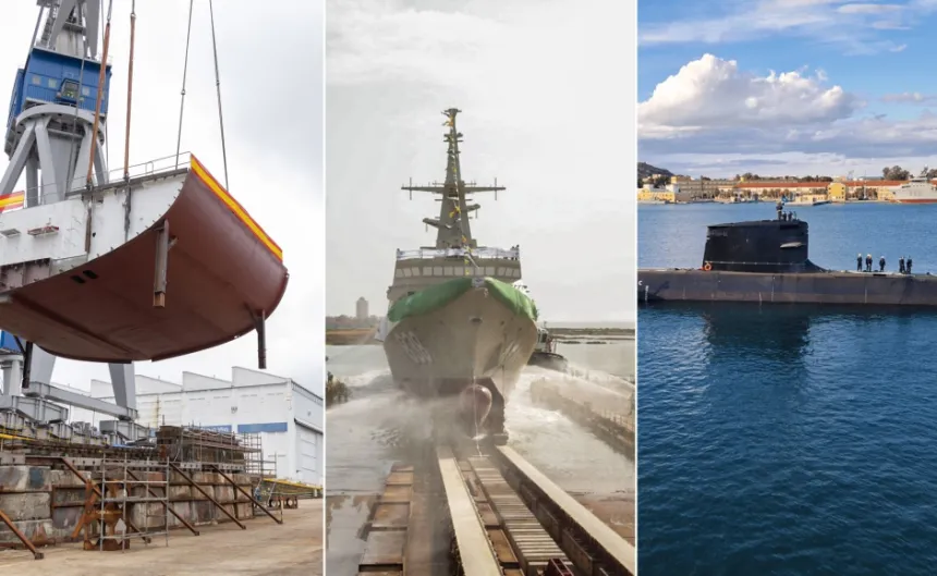 Navantia. Los sindicatos de Ferrol retrasan la aprobación del plan estratégico y aguan la fiesta que viven San Fernando y Cartagena