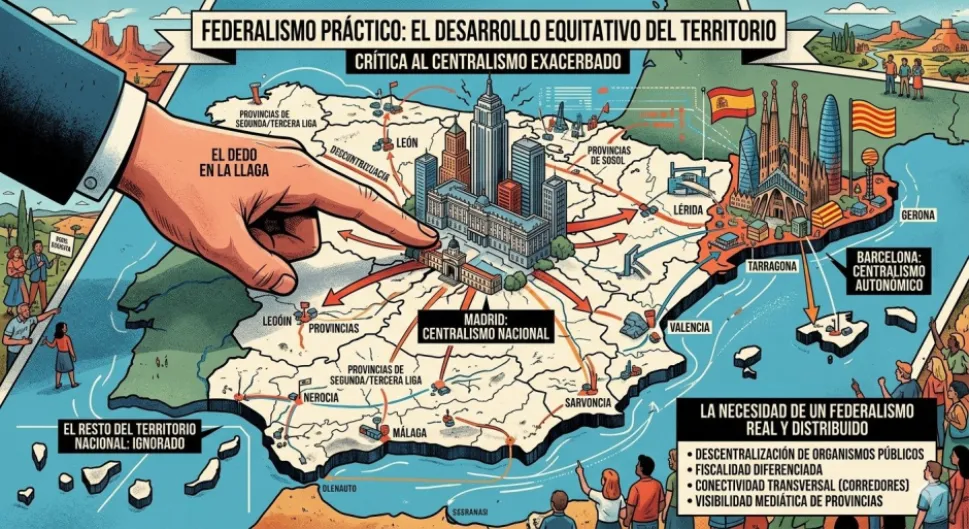 El brillo de la Sagrada Familia exige acabar con el centralismo y favorecer el federalismo