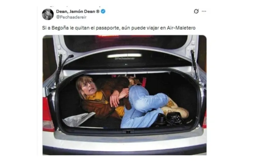 Memes. El maletero de Bego