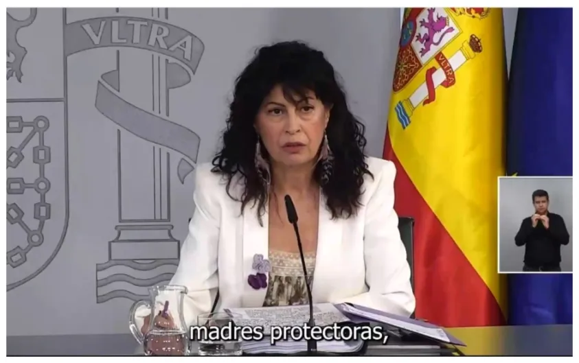 Consejo de Ministros. Otro engaño feminista: aprobado el proyecto de la Ley de violencia vicaria para proteger a la mujer...
