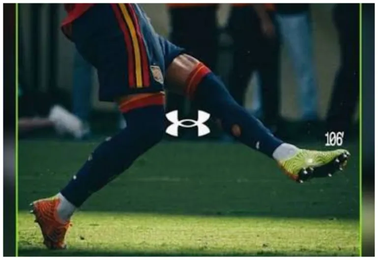 "Las zapatillas del héroe no vienen en color rosa": Ferrán Torres, se desmarca de la mayoría y elige zapatillas Under Armour