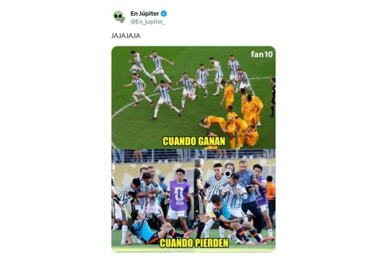 Memes. Deportividad argentina