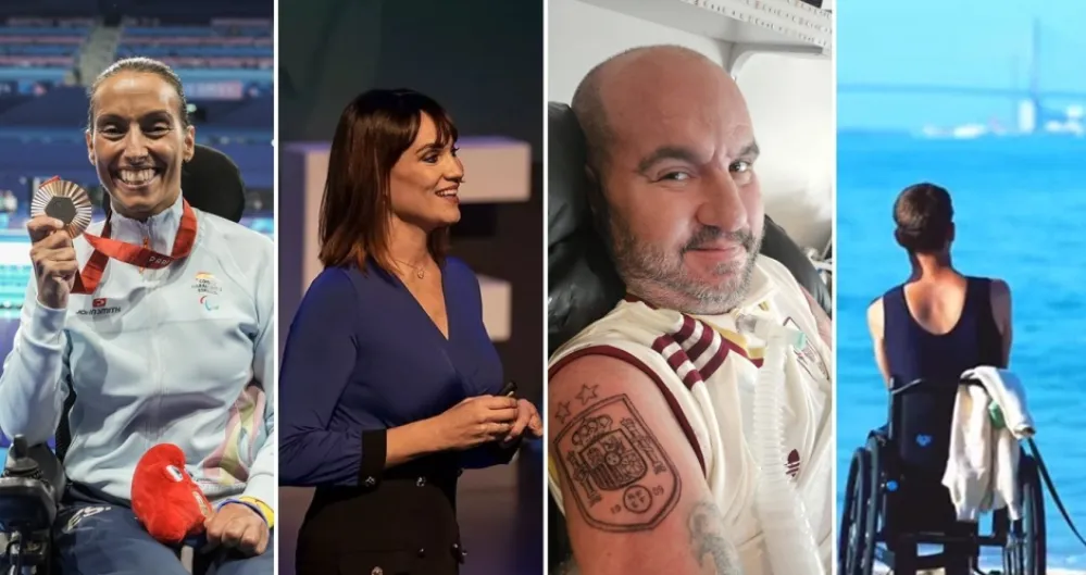 Teresa Perales, Irene Villa, Jordi Sabaté e Ignacio Peñuelas son ejemplos de superación y de motivación