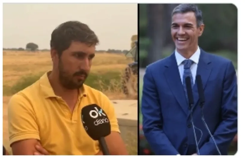 Incendios. Un ganadero a Sánchez: "No se atreve a venir aquí y decirnos a la cara lo del cambio climático... ¿eso quién se lo cree? Nadie"
