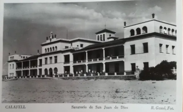 La última comunión de los 15 hermanos de San Juan de Dios, el 30 de julio de 1936, en Calafell (Tarragona)