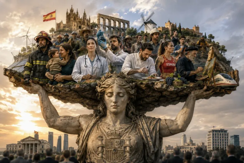 Elogios de España, a pesar de los llantos atascados