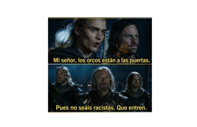 Cuando el orco llame a tu puerta, ábresela