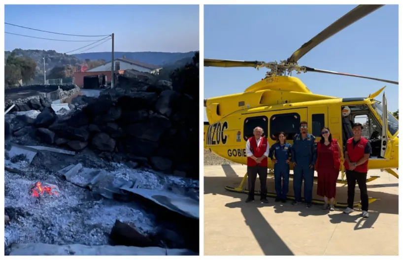 Incendios. “El pueblo se salva a sí mismo”: porque, denuncia Madrina: “la ayuda estatal o llega muy tarde o no llega”