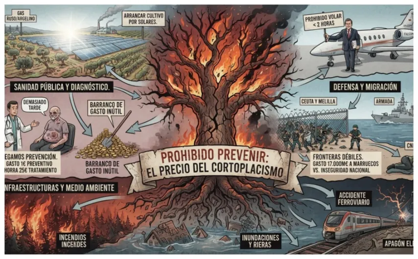 Prohibido prevenir, pero no derrochar dinero público
